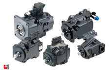 Open circuit axial piston pumps